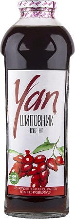 Напиток YAN из шиповника 930мл 