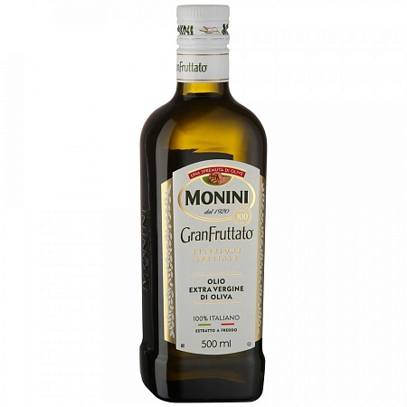 Масло MONINI оливковое Gran Fruttato Extra Virgin 500мл 
