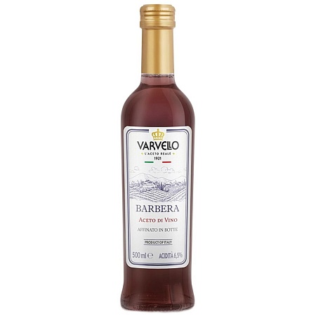 Уксус VARVELLO на основе вина Барбера 6,5% 500мл 