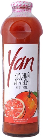 Нектар YAN из красного апельсина 930мл 