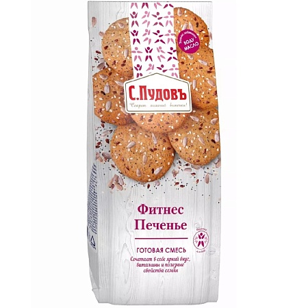 Смесь С.Пудовъ Фитнес печенье 350г 