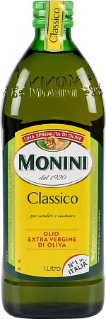 Масло MONINI оливковое Classico Extra Virgin 1л 