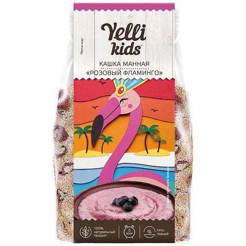Кашка YELLI Kids манная "Розовое фламинго" 100г Кашка YELLI Kids манная "Розовое фламинго" 100г