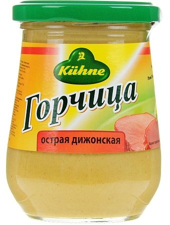 Горчица KUHNE острая Дижонская 250мл 