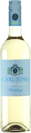 Вино CARL JUNG Riesling белое сухое безалкогольное 750мл 