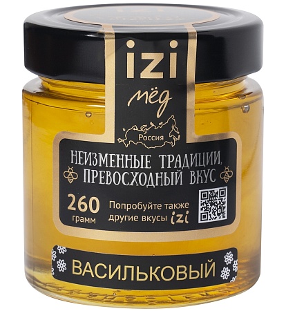 Мёд IZI Васильковый 260г 