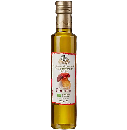 Масло CALVI оливковое Extra Virgin PORCINO с Белыми грибами 250мл 