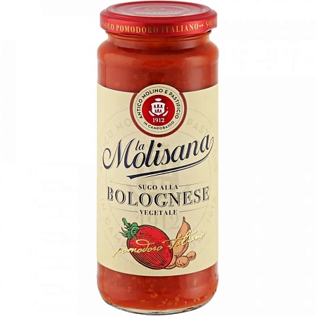 Соус LA MOLISANA Bolognese Vegetale томатный с овощами 340г 
