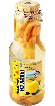 Компот ECOFOOD из айвы 1л 