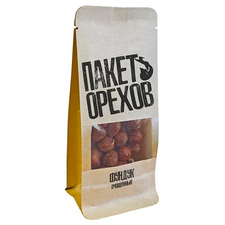 Фундук ПАКЕТ ОРЕХОВ очищенный 100г 