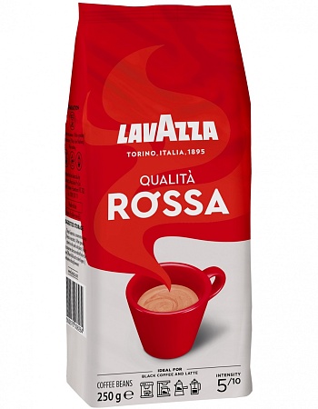 Кофе LAVAZZA Qualita ROSSA зерно 250г 