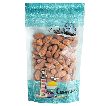 Миндаль СЕМУШКА жареный соленый 120г 