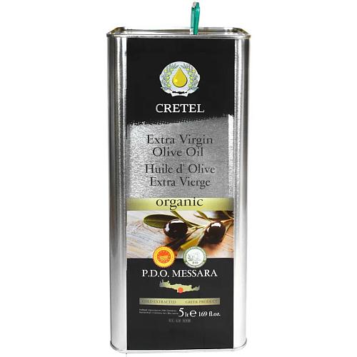 Масло CRETEL оливковое ORGANIC EVOO AC 0,3-0,6 ж/б 5л Масло CRETEL оливковое ORGANIC EVOO AC 0,3-0,6 ж/б 5л