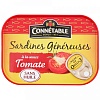 Сардины CONNETABLE GENEREUSE в томатном соусе 140г 