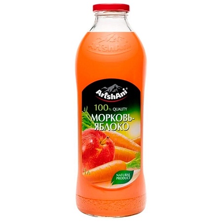 Нектар ARTSHANI морковно-яблочный 1л 