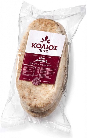 Пита KOLIOS кипрская традиционная (80г х 5шт) 400г 