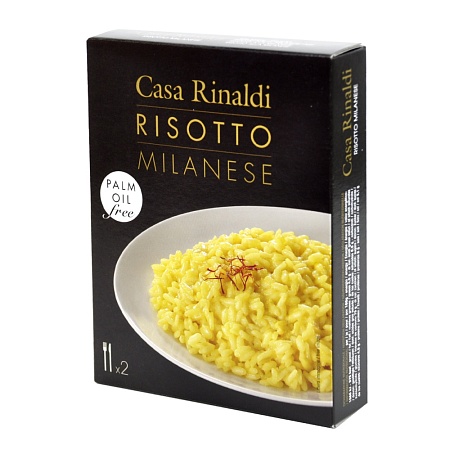 Ризотто CASA RINALDI с овощами по милански 175г 