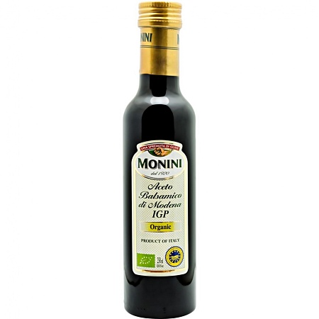 Уксус MONINI винный бальзамический из Модены BIO 250мл 
