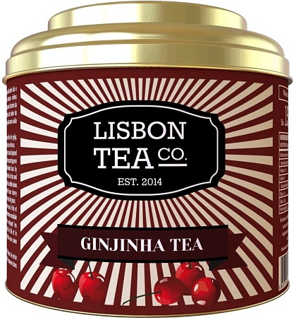 Чай LISBON TEA черный вишня Джинджа 50г 