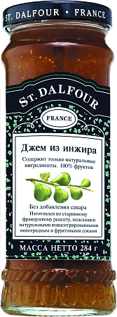 Джем St. DALFOUR без сахара Инжир 284г 