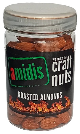 Миндаль AMIDIS очищенный жареный 140г 
