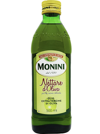 Масло MONINI Nettare d`Oliva оливковое Extra Virgin 500мл 