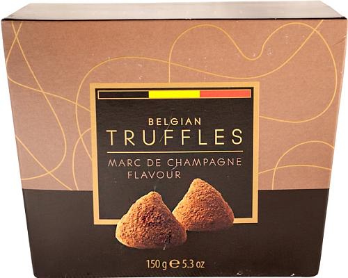 Трюфели BELGIAN TRUFFLES со вкусом шампанского 150г Трюфели BELGIAN TRUFFLES со вкусом шампанского 150г
