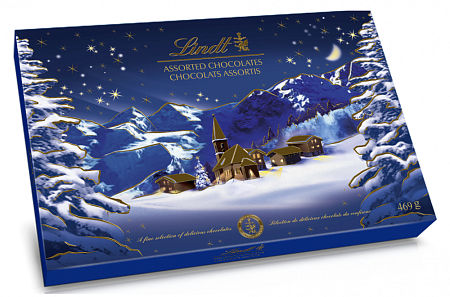 Конфеты Lindt Пралине Новогоднее Ассорти &quot;Елисейские поля&quot; 550г 