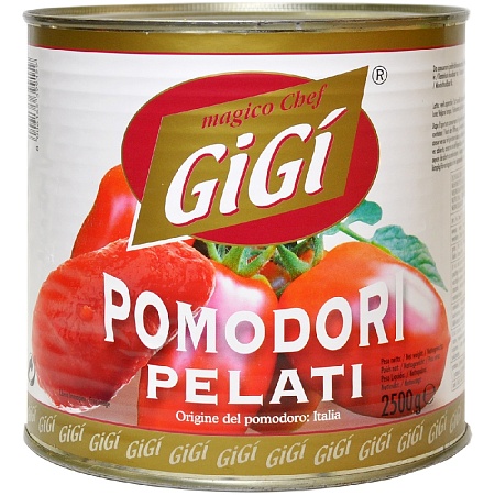 Помидоры CASA RINALDI очищенные в томатном соке GiGi 2.5кг 