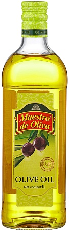 Масло MAESTRO DE OLIVA оливковое 100% 1л 